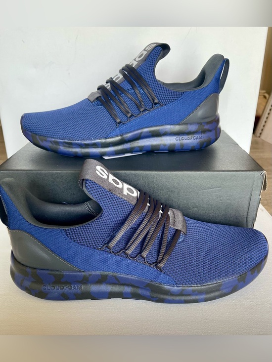 adidas Other - NIB ADIDAS MENS LITE RACER ADAPT 7.0 SERIES BLUE & BLACK SIZE 11 SLIP ON SNEAKER
